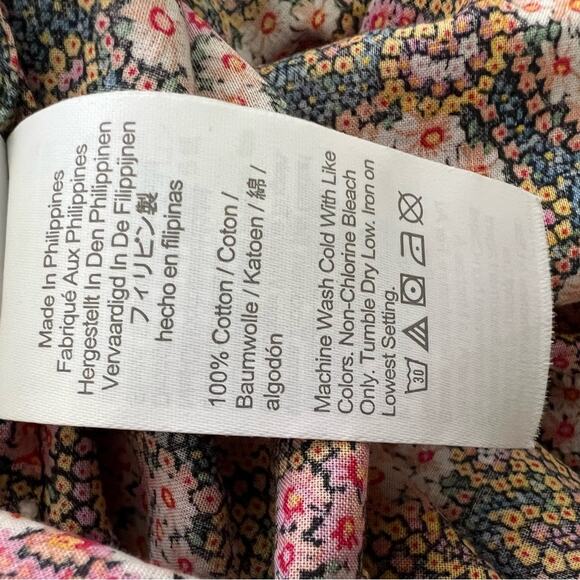 J. Crew Collection Triangle Sundress in Ratti Prism Floral Dress Women's Size S - Picture 13 of 15